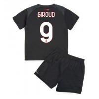 Dres AC Milan Olivier Giroud #9 Domaci za djecu 2022-23 Kratak Rukav (+ kratke hlače)